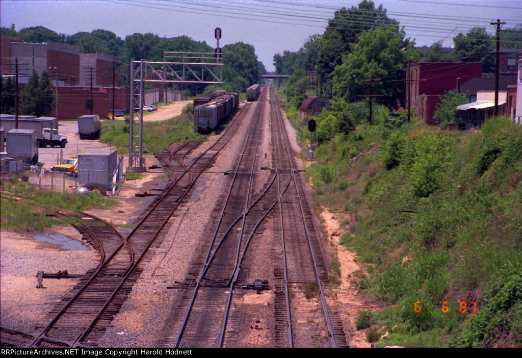 The view from the Boylan Avenue bridge